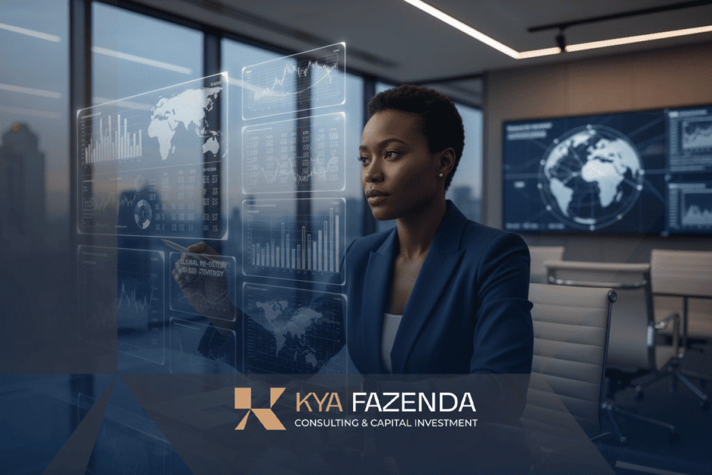 Consultor financeiro angolano analisa dados de obrigações e indicadores de mercado relacionados à emissão de Eurobonds de 2025.